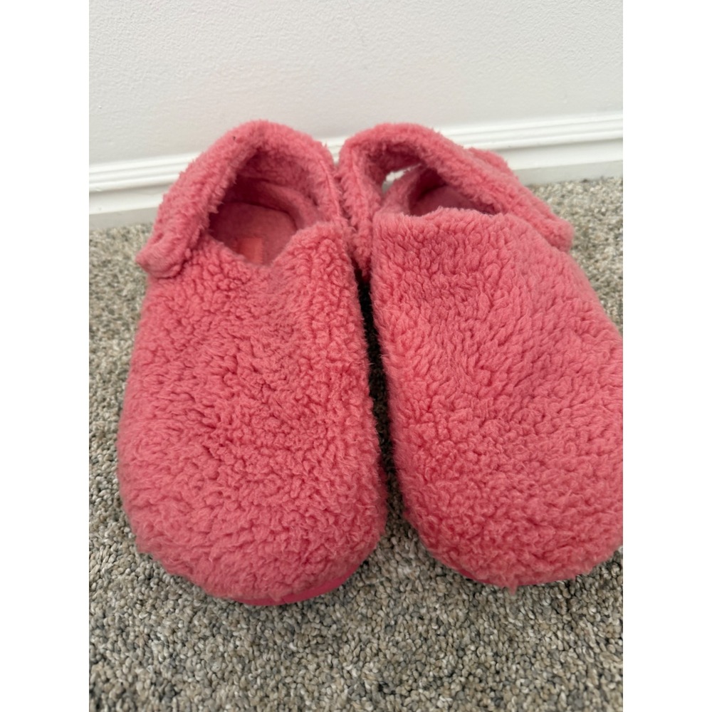 Crocs Classic Cozzzy Slippers – Hot Blush Pink – Women's 10 / Men's 8 - Picture 3 of 8